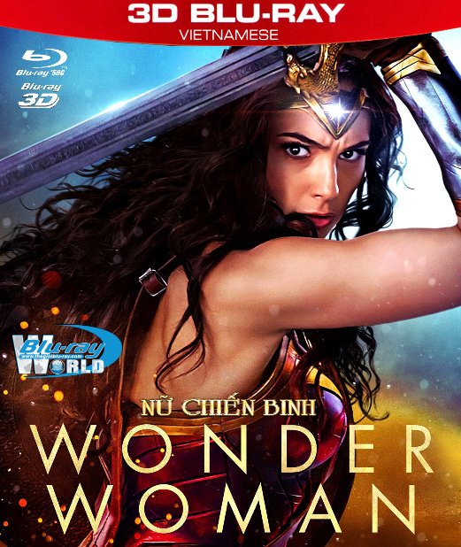 Z234.Wonder Woman 2017  - Nữ Chiến Binh 3D50G (TRUE - HD 7.1 DOLBY ATMOS)